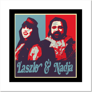 LASZLO AND NADJA Posters and Art